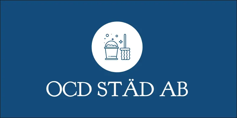 Städföretaget OCD Städ AB logotyp.