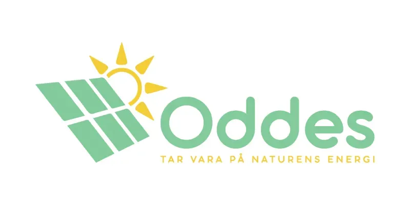 Hembatteriföretaget Oddes logotyp.