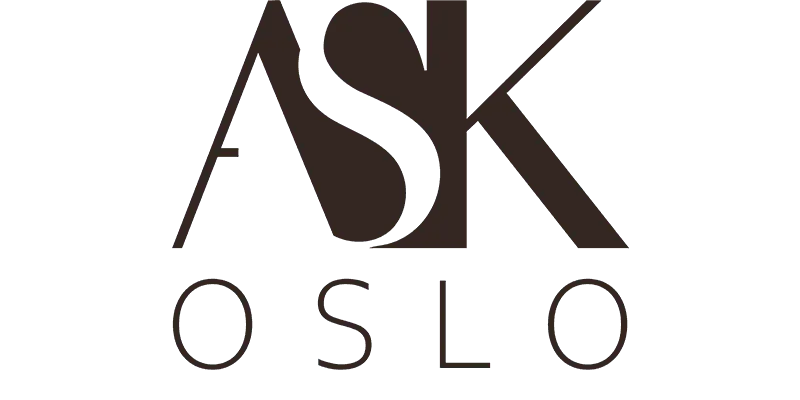 Logo til Ask eiendomsmegling oslo ekeberg i svart tekst
