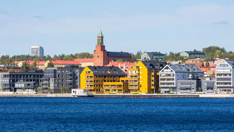Vy över Östersund.