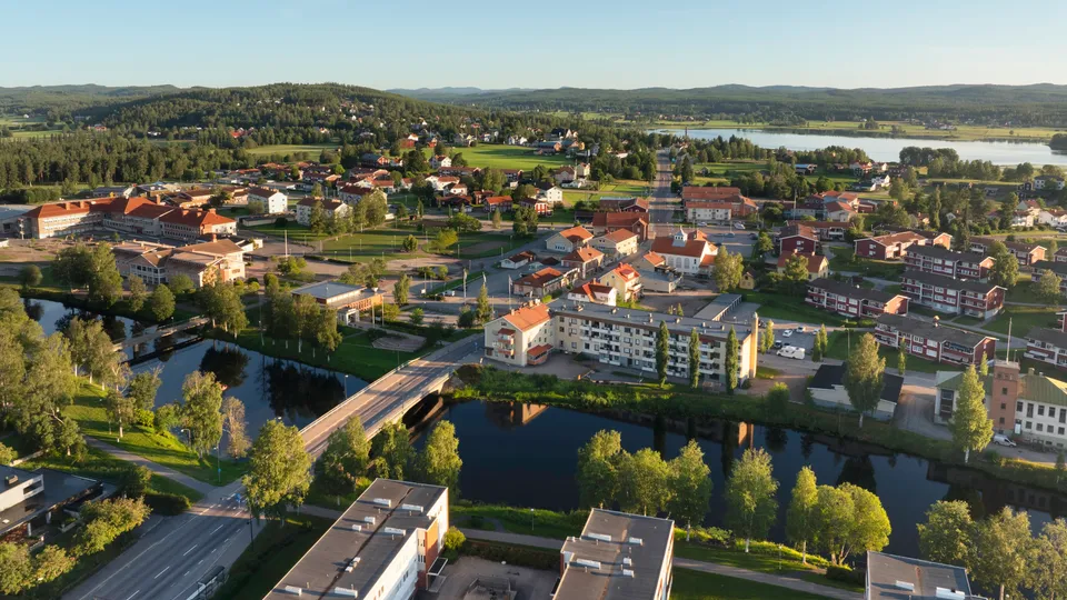 Vy av Ovanåker.