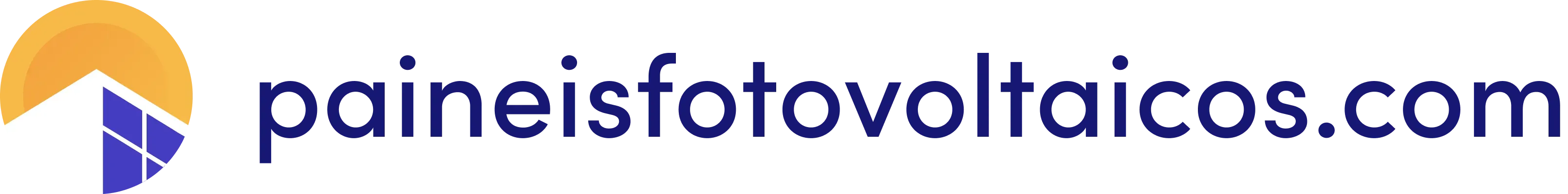 Logotipo escuro para o site Paineisfotovoltaivos.com