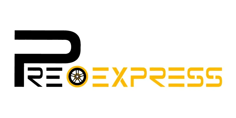 Logotyp från flyttfirman Preo Express.