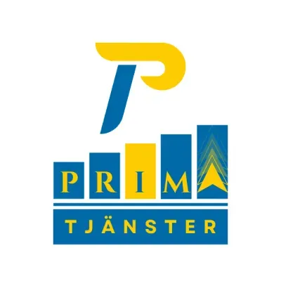 Logotyp för flyttfirman Prima Tjänster