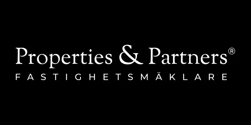 Mäklarbyrån Properties & Partners logotyp.