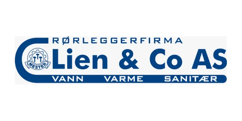Rørleggerfirma Lien & Co AS logo