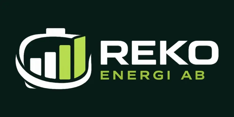 Hembatteriinstallatören Reko Energi AB logotyp.
