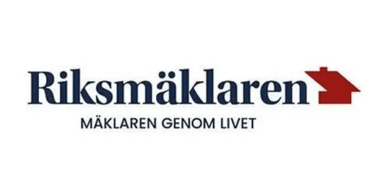 Mäklarbyrån Riksmäklarens logotyp