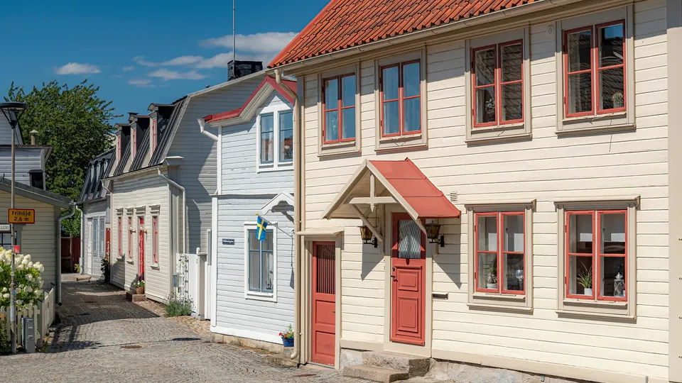Vy över Ronneby.