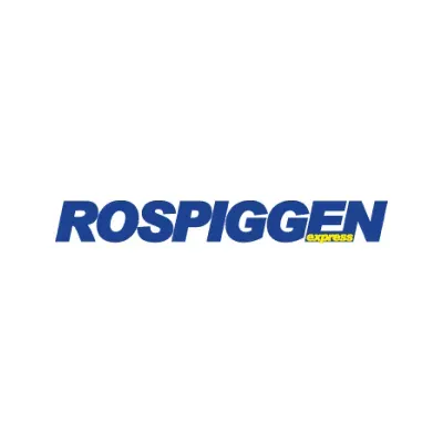 Flyttfirman Rospiggen Express AB:s logotyp.