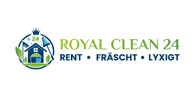 Flyttföretaget Royal Clean 24 logotyp.
