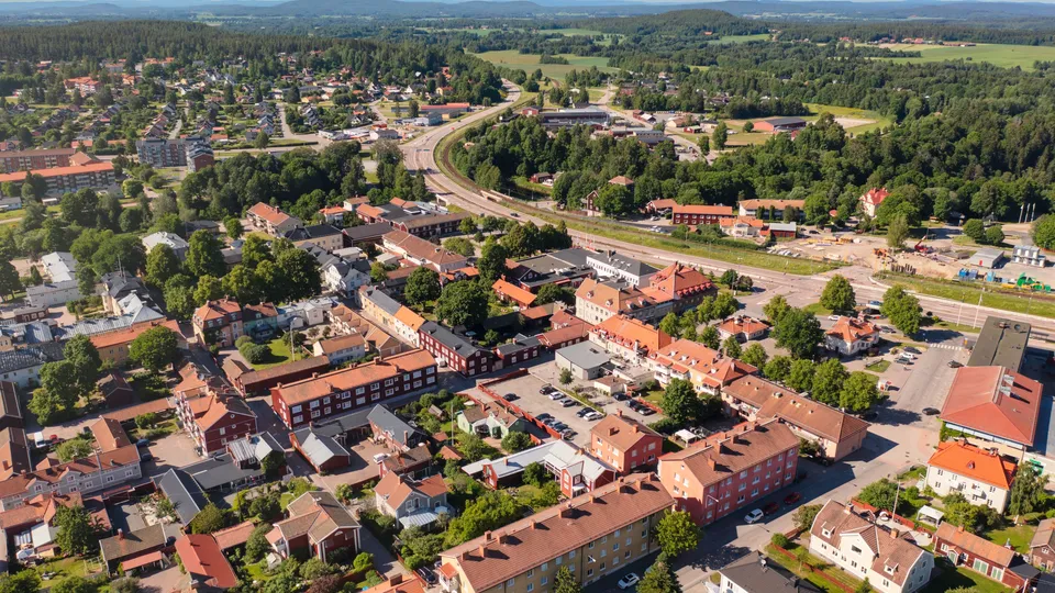 Vy över Säter.