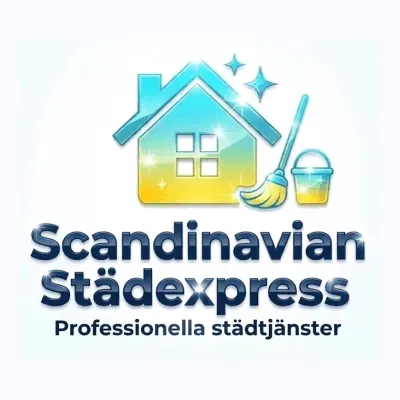 Städföretaget Scandinavian Städexpress logotyp.