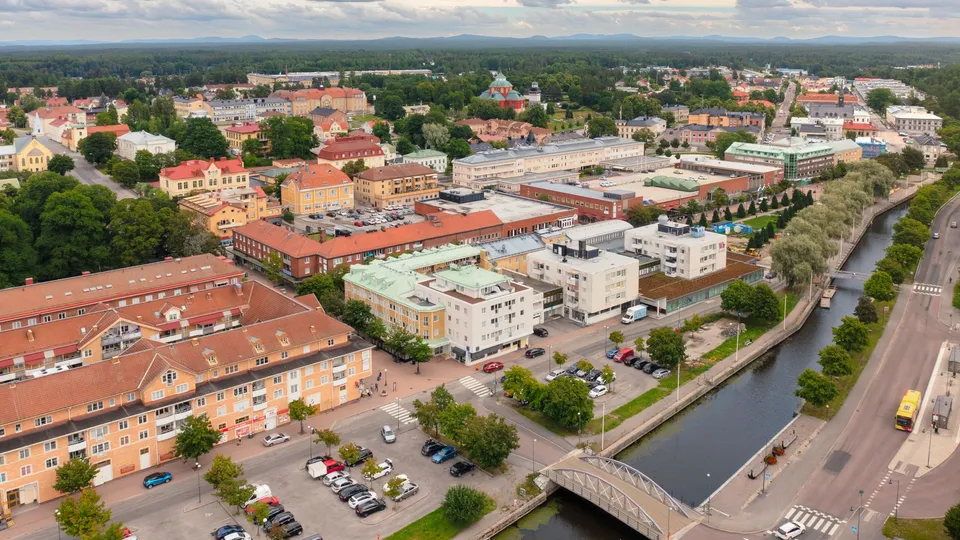 View of Söderhamn.