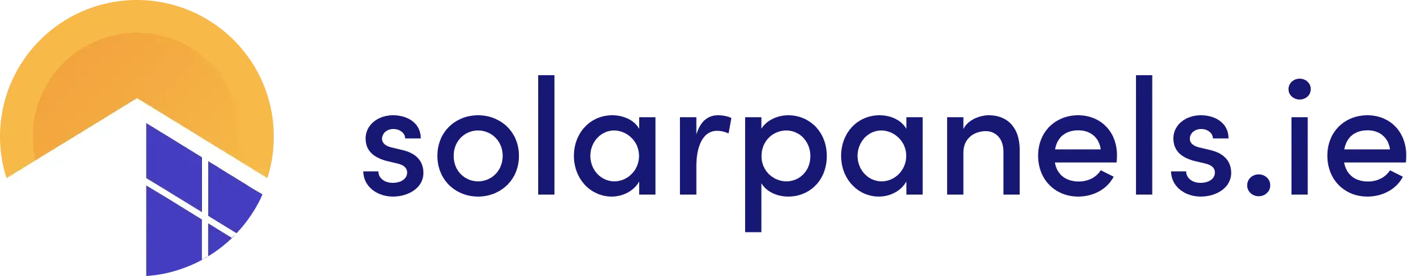 Dark version of the solarpanels.ie logo