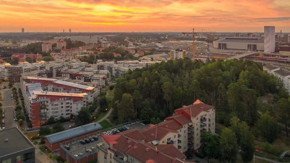 View of Solna.