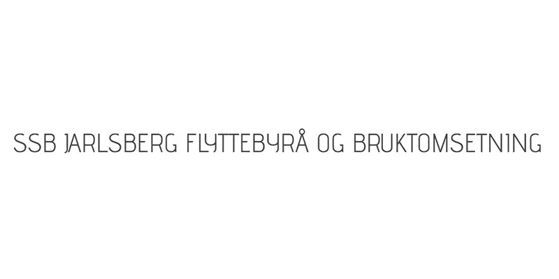 SSB Jarlsberg flyttebyrå og bruktomsetning logo
