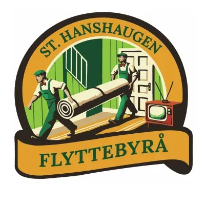 Logoen til St. Hanshaugen flyttebyrå