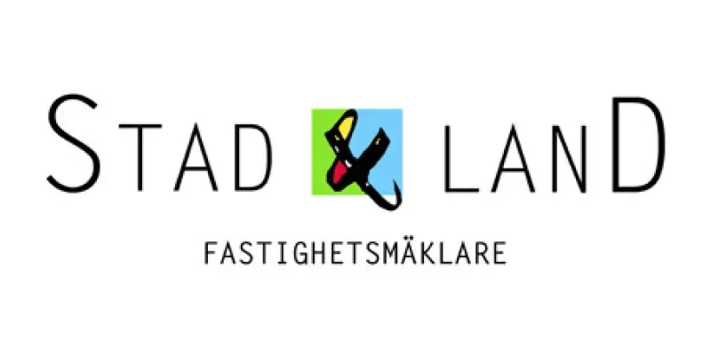 Mäklarbyrån Stad & Lands logotyp
