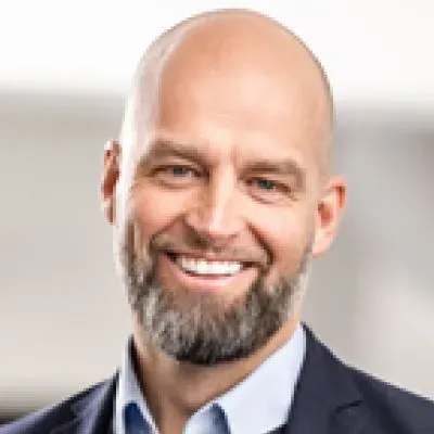 Mäklaren Stefan Tröjbom hos Fastighetsbyrån Gävle.