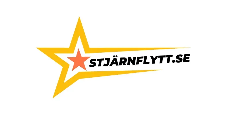 Flyttfirman Stjärnflytts logotyp.