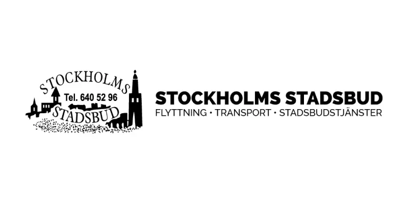 Flyttfirman Stockholms Stadsbuds logotyp.