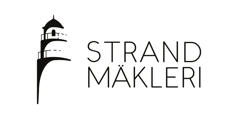 Mäklarbyrån Strand Mäkleris logotyp.