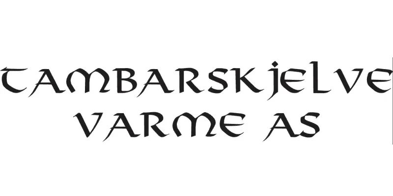 Logoen til Tambarskjelve Varme AS