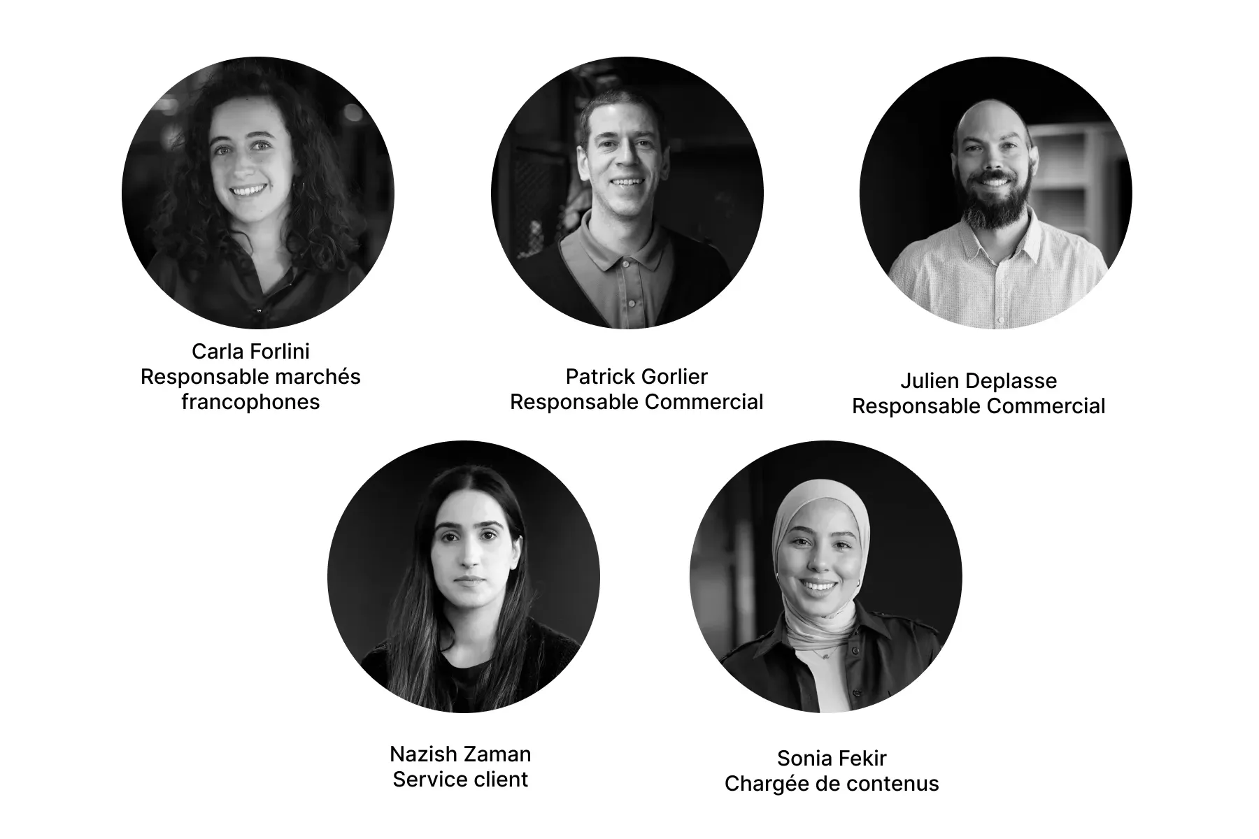 Collaborateurs de l'équipe France et Belgique de Nettbureau.