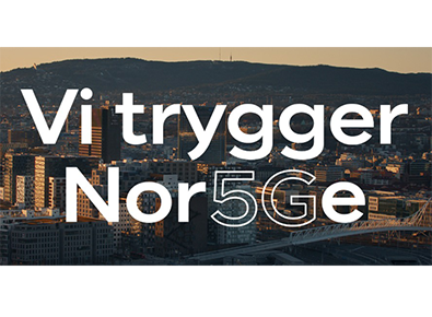 Vi trygger Nor5ge skrevet over et bilde av Oslo