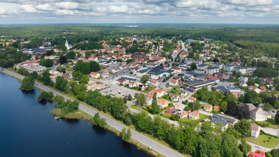 Vy över Tingsryd.