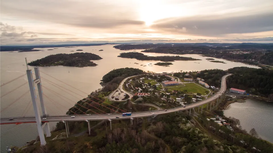 View of Tjörn.