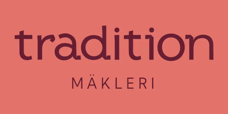 Logotyp från Tradition Mäkleri.