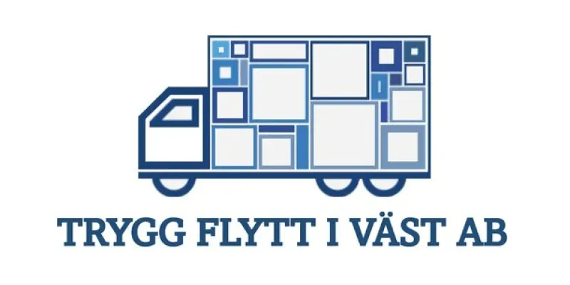 Flyttfirman Trygg Flytt i västs logotyp