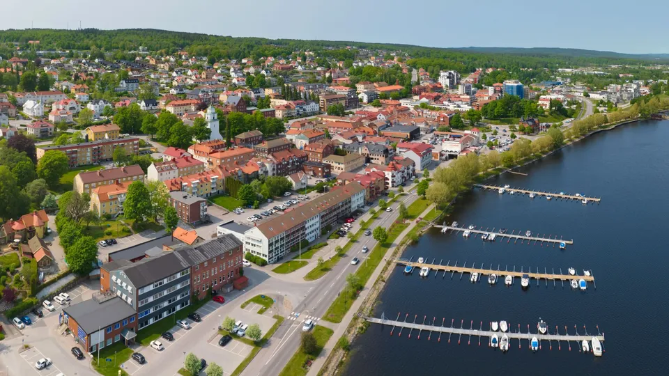 View of Ulricehamn.