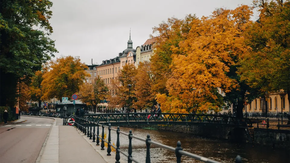 Vy över Uppsala.