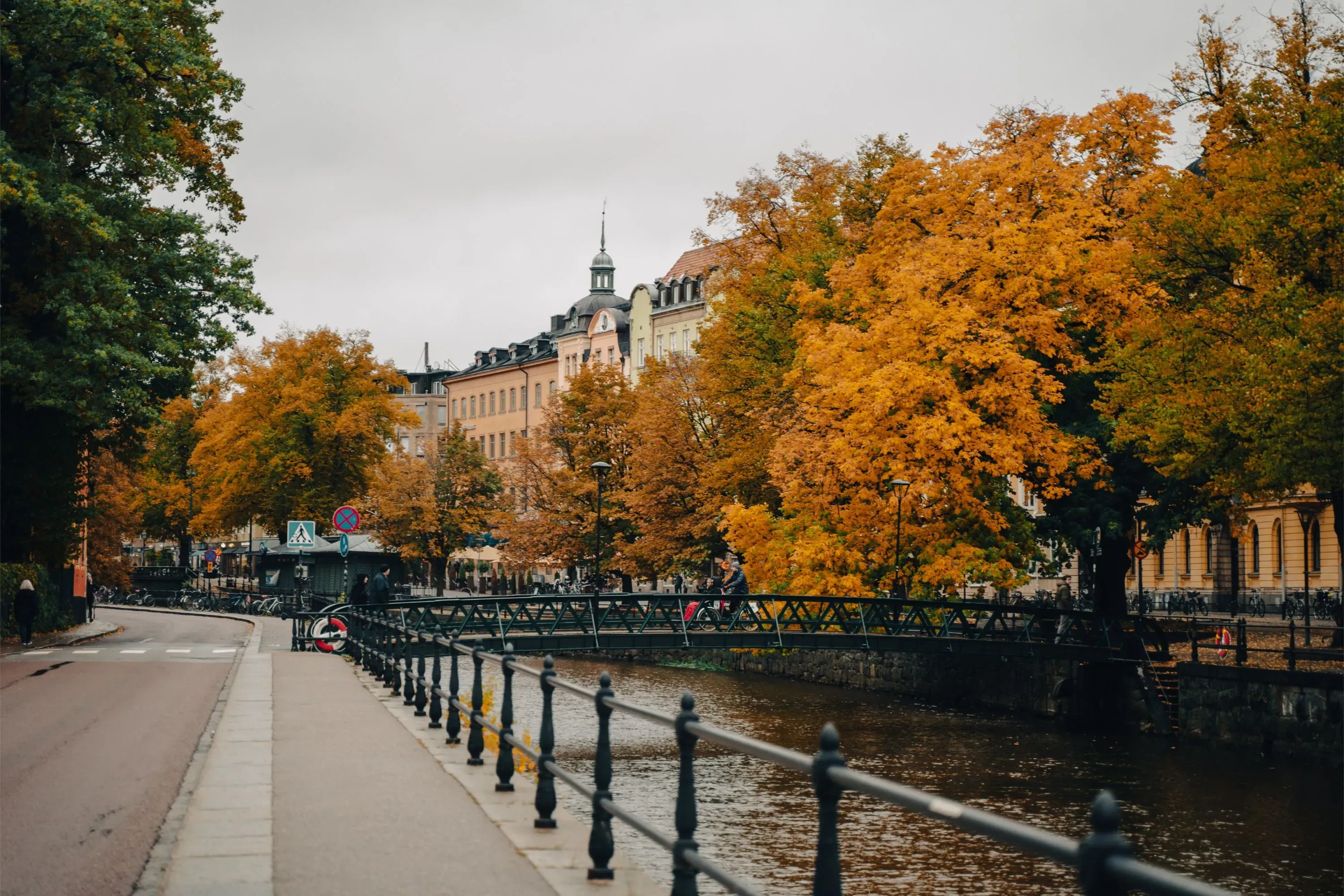 Vy över Uppsala.