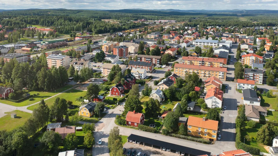 Vy över Vännäs.