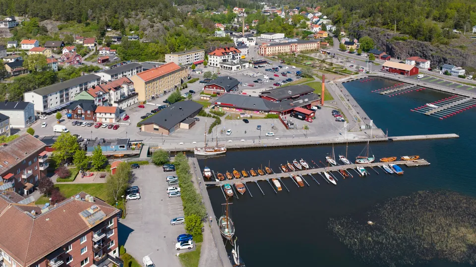 Vy över Valdemarsvik.