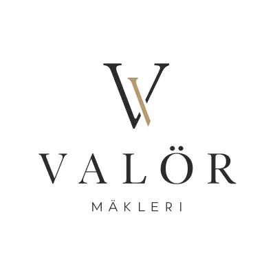 Mäklarbyrån Valör Mäkleris logotyp.