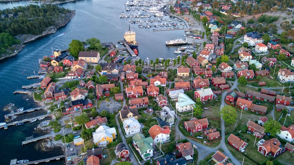 View of Värmdö.