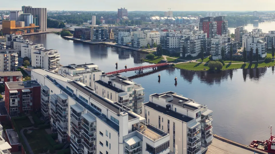 Vy över Västerås.
