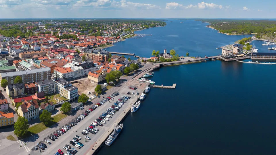 View of Västervik.