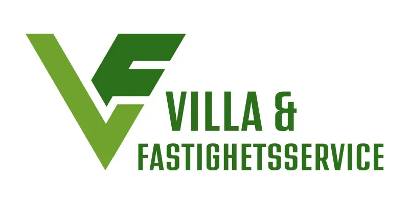 Städfirman Villa & Fastighetsservices logotyp.