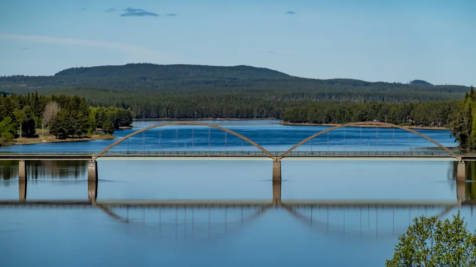 Vy över Vindeln.