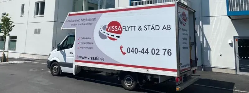 VISSA Flytt & Städ banner