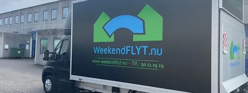 Flyttevogn fra WeekendFLYT.