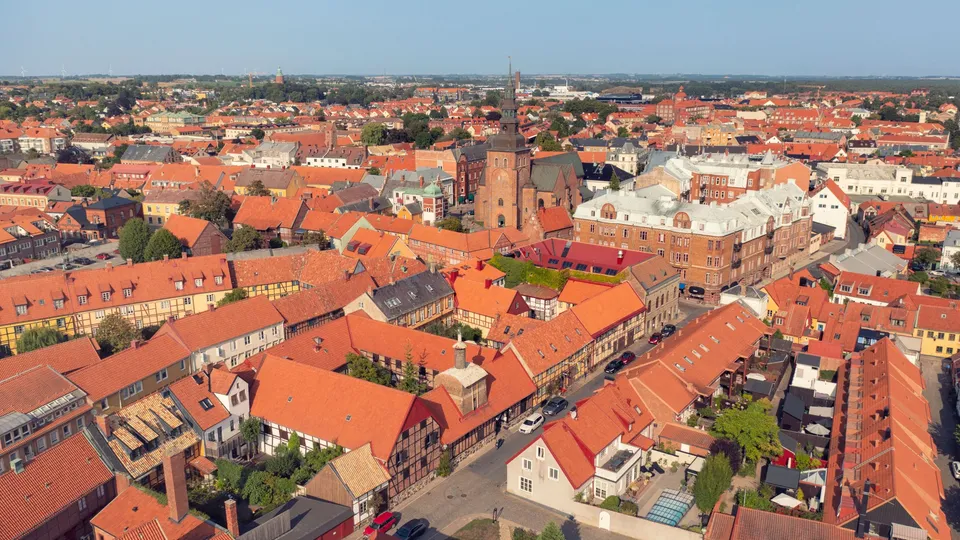 View of Ystad.
