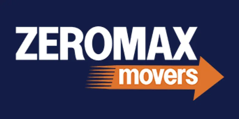 Logotyp från flyttfirman Zeromax Movers.